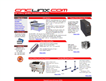 Tablet Screenshot of cnclinx.com